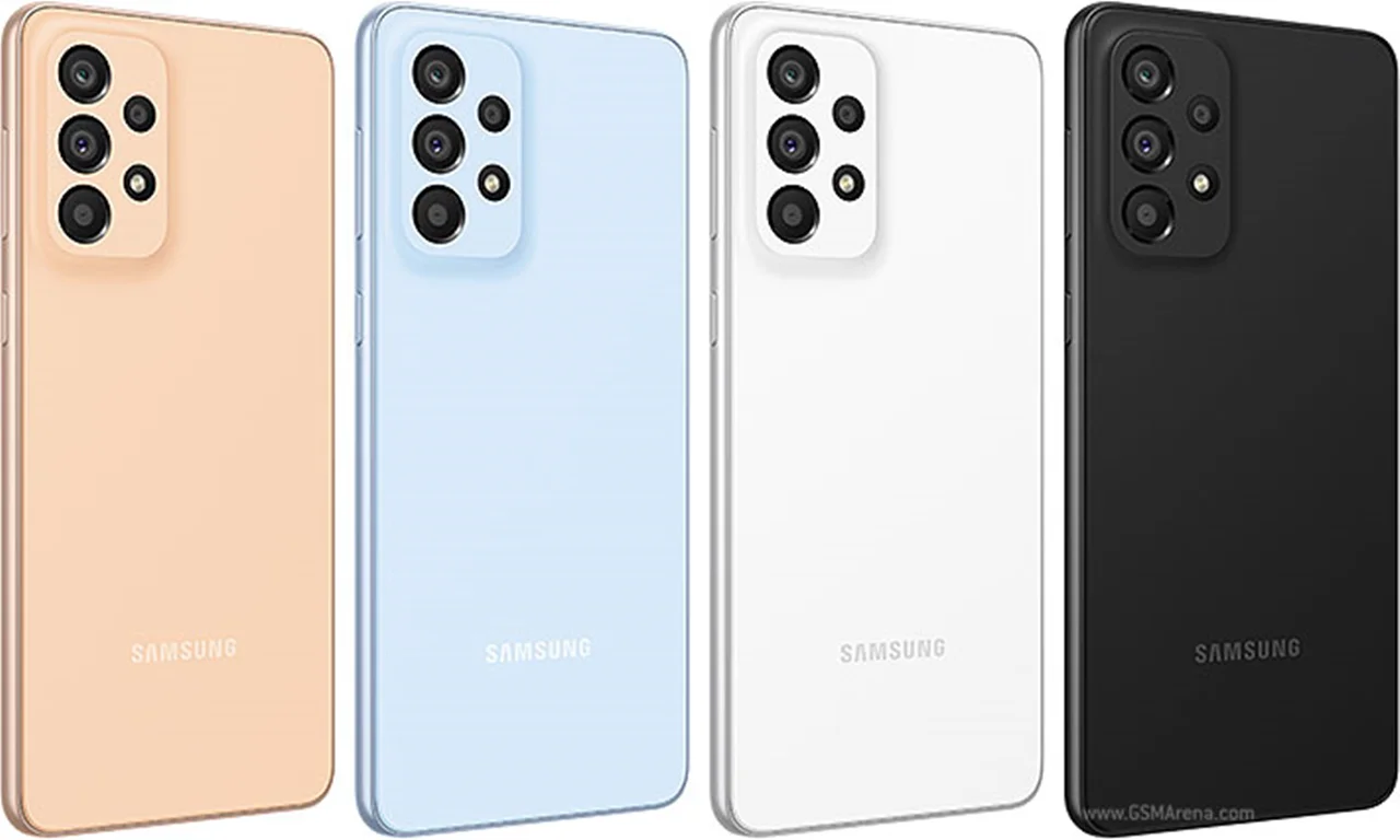 Samsung Galaxy A33 5G 128GB Ram 6GB (رنگ مشکی موجود ، گارانتی ۱۸ ماهه پیکسل ، ویتنام ، تحویل فوری حتي درتعطيلات)