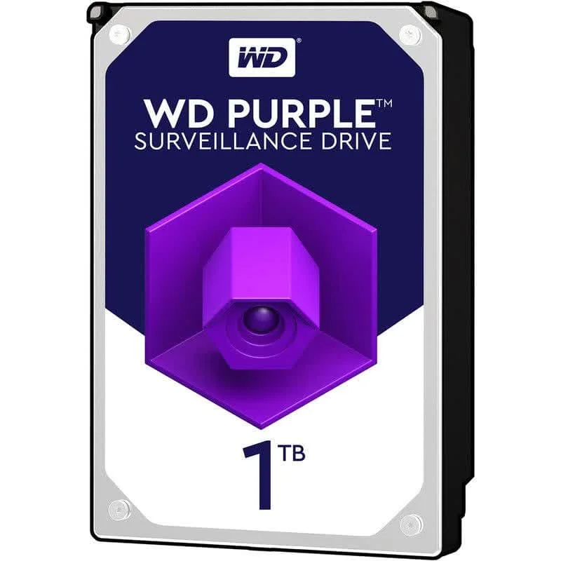 هارددیسک اینترنال وسترن دیجیتال مدل Purple WD10PURZ ظرفیت 1 ترابایت (گارانتی یکپارچه سازگار)